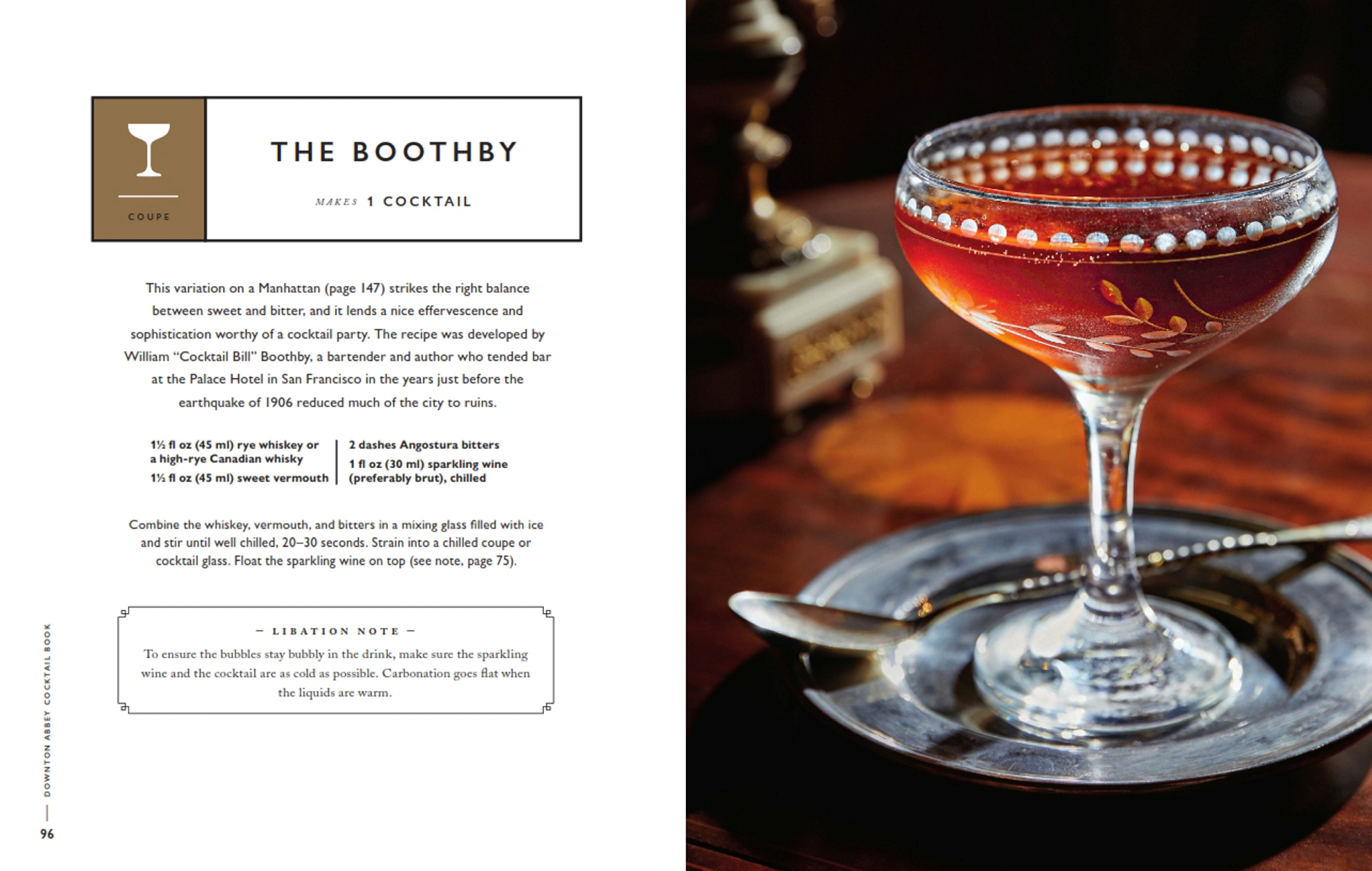 Downton Abbey Cocktail Book